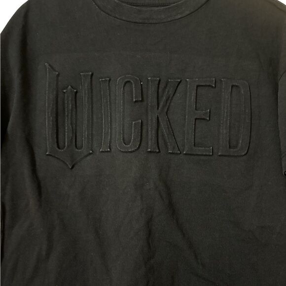 NWOT XS wicked tshirt all black - Picture 1 of 2